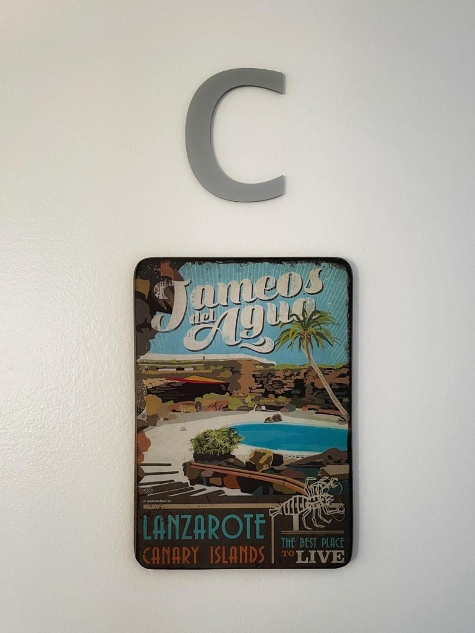 Azur Arts Lanzarote Lofts Daire Tinajo Oda fotoğraf